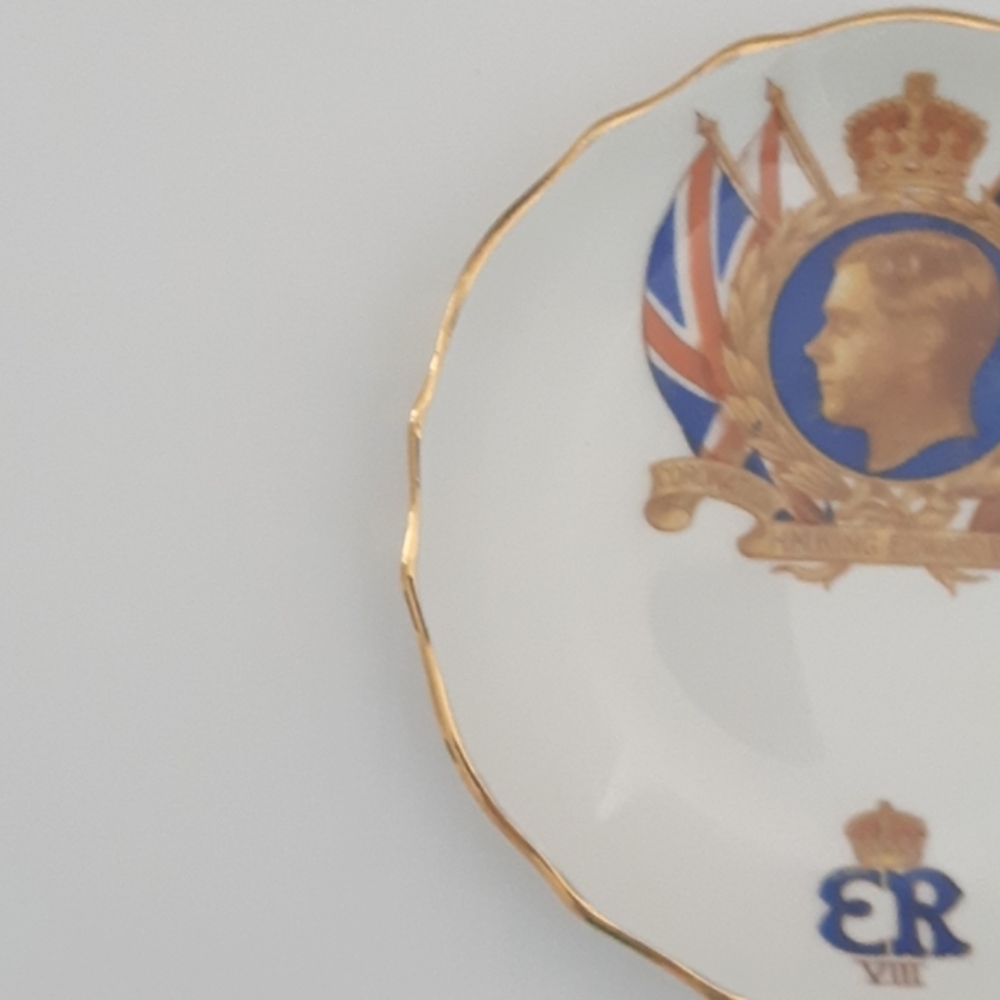 1937 H.M. King Edward VIII plate - Picture 4 of 8